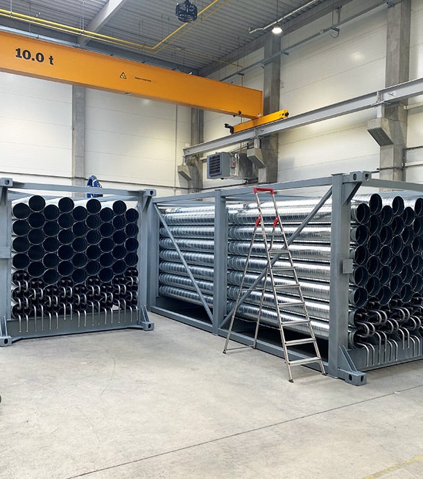 Standardized modular thermal energy storage technology
