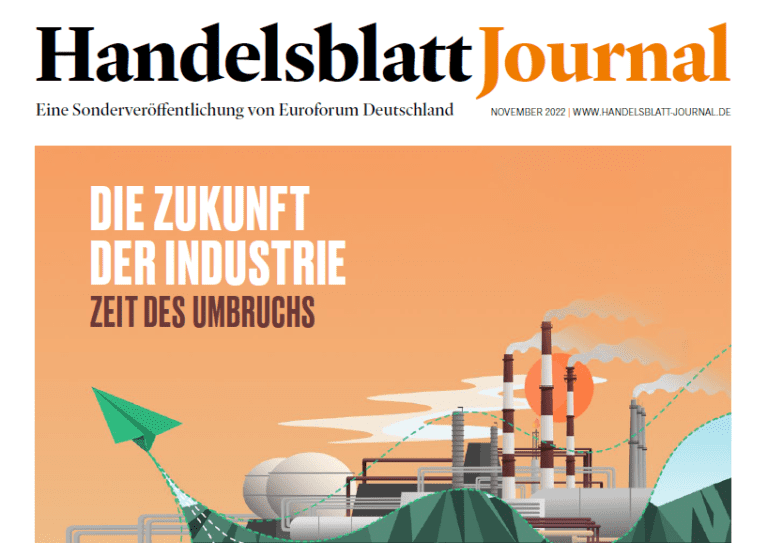 Handelsblatt Journal zur Zukunft der Industrie November 2022