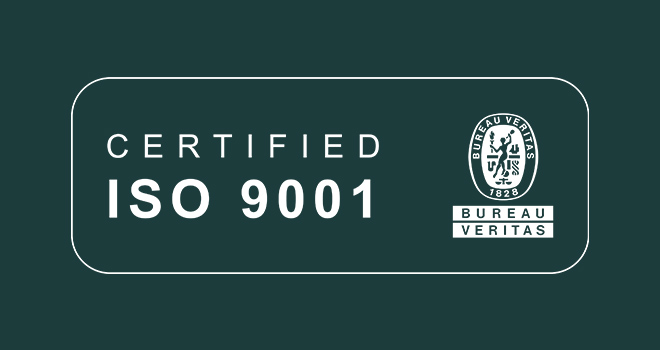 Bureau Veritas – ISO Zertifizierung 9001