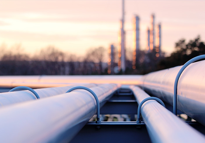 Stahlrohre für industrielle Energieversorgung