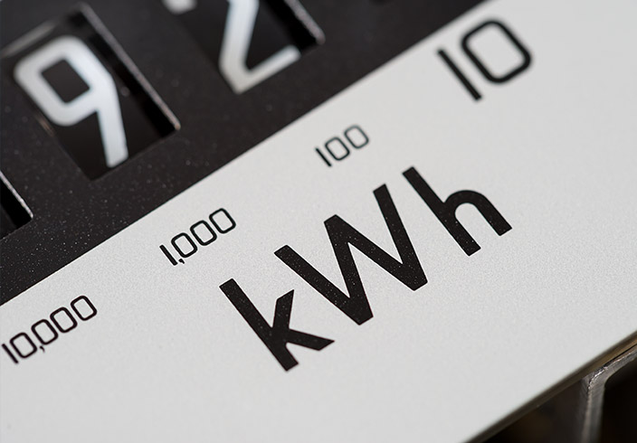 Stromzähler für Energiekosten