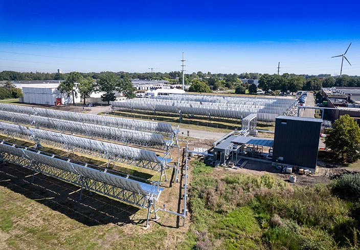 CST-Anlage von Avery Dennison mit ThermalBattery