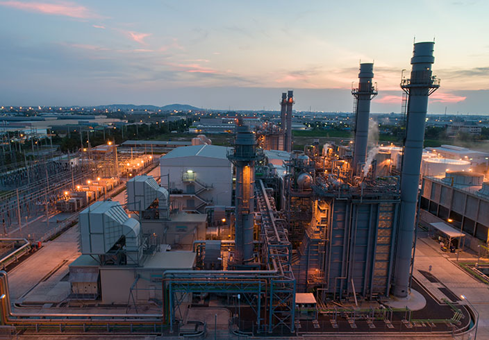 Gasturbinenkraftwerk