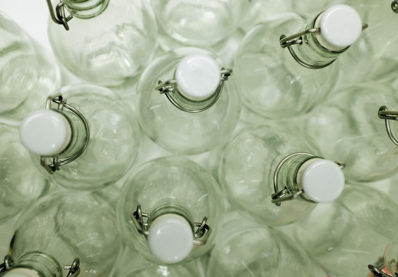 Glasindustrie: Flaschenherstellung