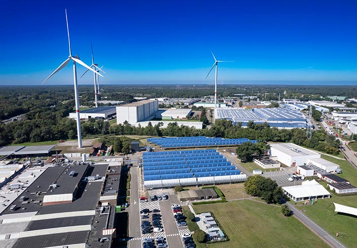 CST-Anlage von Avery Dennison mit ThermalBattery