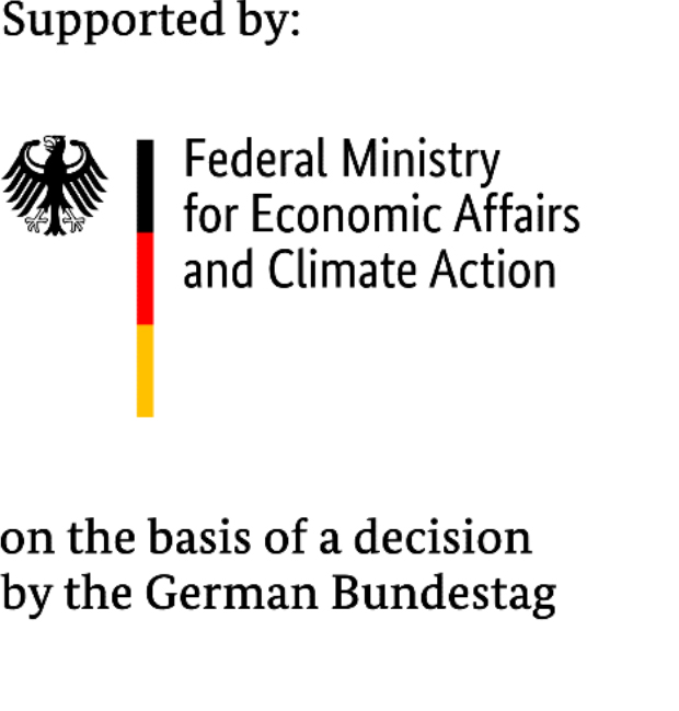 Supported by Federal Ministry for Economic Affairs and Climate Action