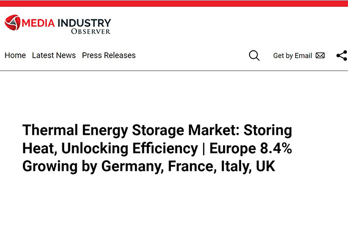 Media Industry Observer: Thermal Energy Storage Market